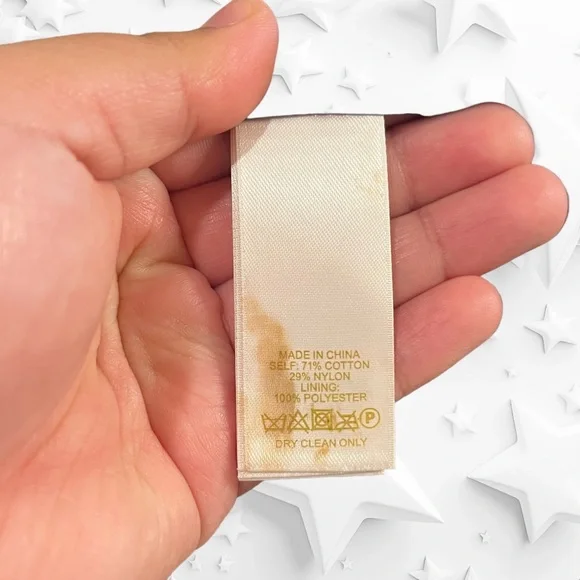 Kate Spade Tan/Black Trench Coat girl size M - Picture 7 of 9